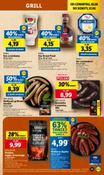 Gazetka promocyjna Lidl - GAZETKA - Gazetka - ważna od 22.06 do 22.06.2024 - strona 27 - produkty: Sos, Ser, Hamburger, Sos czosnkowy, PIKOK, Pilos, Camembert, Burger, Kaszanka, Grill, Kasza, Kiełbasa, Kiełbasa śląska