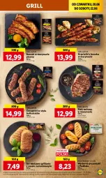 Gazetka promocyjna Lidl - GAZETKA - Gazetka - ważna od 22.06 do 22.06.2024 - strona 29 - produkty: Sos, Ser, Por, Gin, Stek wołowy, Finish, Stek, Kret, Lack, Always, Boczek, Przysmaki, Wino, Grill