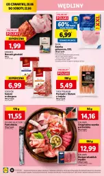 Gazetka promocyjna Lidl - GAZETKA - Gazetka - ważna od 22.06 do 22.06.2024 - strona 32 - produkty: Sok, Gin, Salami, Sokołów, Parówki, Dulano, Szynka, PIKOK, Boczek, Kabanos