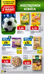 Gazetka promocyjna Lidl - GAZETKA - Gazetka - ważna od 22.06 do 22.06.2024 - strona 42 - produkty: Pistacje, Lajkonik, BIC, Migdały, Chipsy, Wazon, Bajgle, Przysnacki, Krakersy