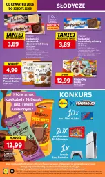 Gazetka promocyjna Lidl - GAZETKA - Gazetka - ważna od 22.06 do 22.06.2024 - strona 44 - produkty: Konsola, Ser, Gra, Sony, Herbatniki, Czekolada, Deser, Kinder