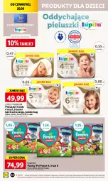 Gazetka promocyjna Lidl - GAZETKA - Gazetka - ważna od 22.06 do 22.06.2024 - strona 50 - produkty: Pampers, O Bag, Dzieci, Psi Patrol