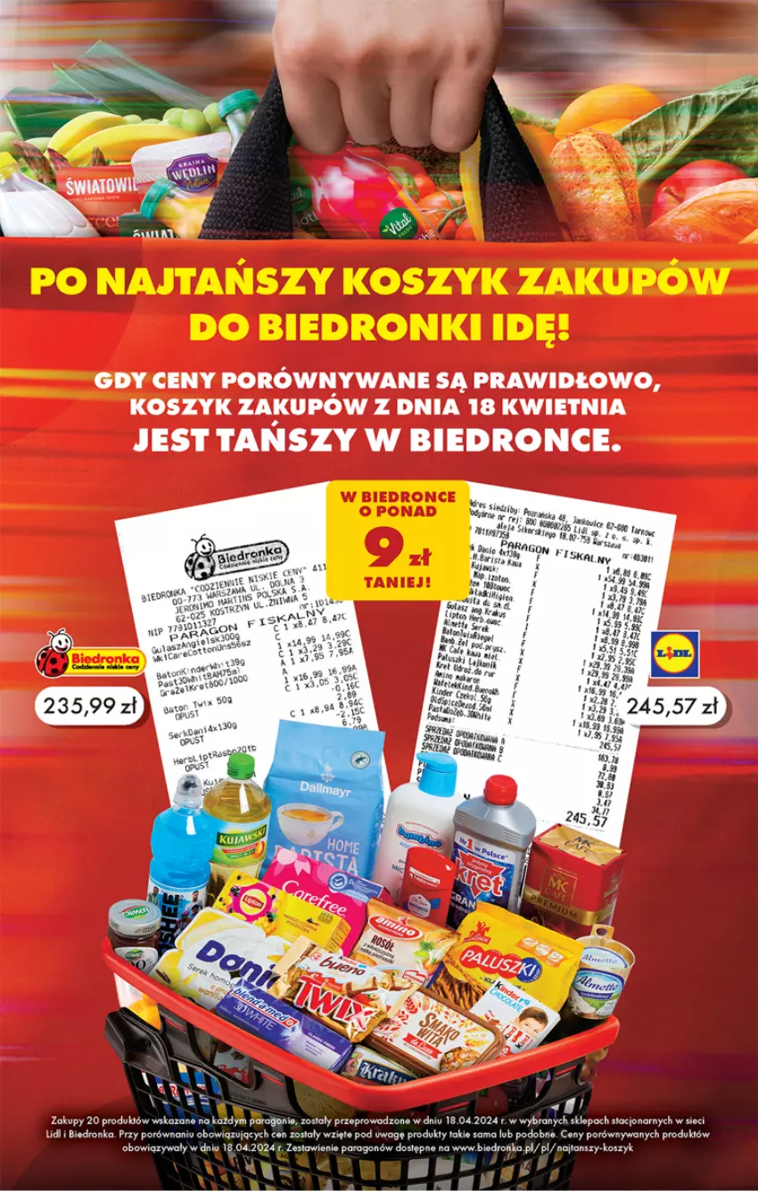 Gazetka promocyjna Biedronka - Od poniedzialku - ważna 22.04 do 27.04.2024 - strona 3 - produkty: Dron, Kosz, Por