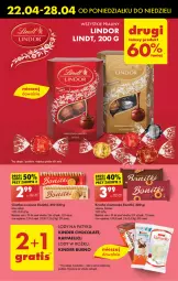 Gazetka promocyjna Biedronka - Od poniedzialku - Gazetka - ważna od 27.04 do 27.04.2024 - strona 39 - produkty: Ciastka, Kinder Bueno, Praliny, Lindor, Raffaello, Bonitki, Lody, Ciastka owsiane, Kakao, Kinder, Lindt, Fa