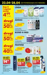 Gazetka promocyjna Biedronka - Od poniedzialku - Gazetka - ważna od 27.04 do 27.04.2024 - strona 50 - produkty: Palette, Pantene, Dezodorant, Adidas, Color Creme, Lakier do włosów, Blend-a-Med, Nivea, Lakier