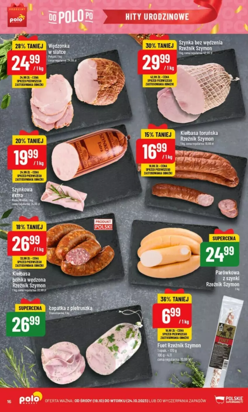 Gazetka promocyjna PoloMarket - ważna 18.10 do 24.11.2023 - strona 8 - produkty: Kiełbasa