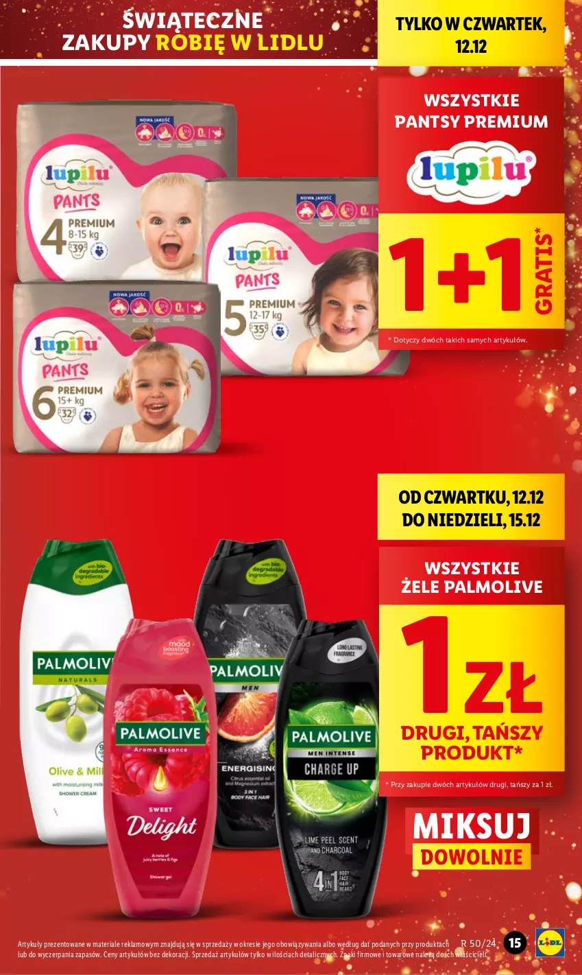 Gazetka promocyjna Lidl - GAZETKA - ważna 12.12 do 15.12.2024 - strona 15 - produkty: Gra, Palmolive