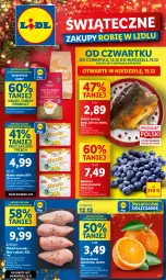 Gazetka promocyjna Lidl - GAZETKA - Gazetka - ważna od 15.12 do 15.12.2024 - strona 1 - produkty: Kurczak, Ser, Karp, Pomarańcze, Pilos, Deser, Masło