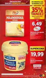 Gazetka promocyjna Lidl - GAZETKA - Gazetka - ważna od 15.12 do 15.12.2024 - strona 11 - produkty: Masło klarowane, POLMLEK, Gouda, Masło