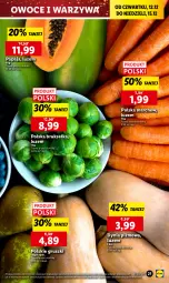 Gazetka promocyjna Lidl - GAZETKA - Gazetka - ważna od 15.12 do 15.12.2024 - strona 23 - produkty: Warzywa, Papaja, Brukselka, Gruszki, Owoce