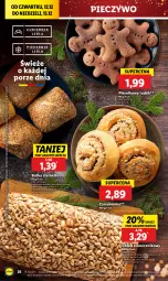 Gazetka promocyjna Lidl - GAZETKA - Gazetka - ważna od 15.12 do 15.12.2024 - strona 28 - produkty: Piec, Piernik, Pieczywo, Chleb, Bułka