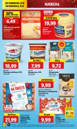 Gazetka promocyjna Lidl - GAZETKA - Gazetka - ważna od 15.12 do 15.12.2024 - strona 34 - produkty: Masło klarowane, Ser, Bursztyn, Twaróg, Jaja, Gorgonzola, Pilos, Margaryna, Delma, POLMLEK, Gouda, Masło, Napój