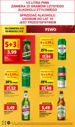 Gazetka promocyjna Lidl - GAZETKA - Gazetka - ważna od 15.12 do 15.12.2024 - strona 46 - produkty: Piwo, Por, Koc, Gra, Perła, Carlsberg, Okocim