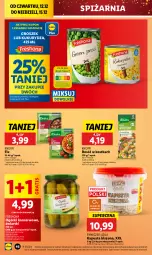 Gazetka promocyjna Lidl - GAZETKA - Gazetka - ważna od 15.12 do 15.12.2024 - strona 48 - produkty: Ser, Gra, Ogórki konserwowe, Rosół, Groszek, Kukurydza, Knorr