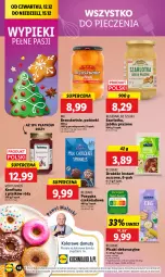 Gazetka promocyjna Lidl - GAZETKA - Gazetka - ważna od 15.12 do 15.12.2024 - strona 50 - produkty: Piec, Drożdże, Jabłka prażone, Szarlotka, Konfitura, Brzoskwinie, Nuty, Donut, Jabłka