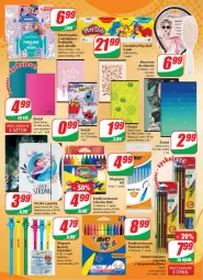 Gazetka promocyjna Dino - Gazetka 37 - Gazetka - ważna od 19.09 do 19.09.2023 - strona 20 - produkty: Gry, BIC, Opaska, Długopis, Kolorowanka, Szczotka, Klej, Play-Doh, Podkład