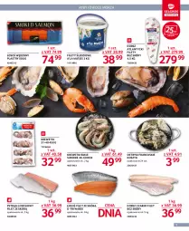 Gazetka promocyjna Selgros - Oferta gastronomiczna - Gazetka - ważna od 02.11 do 02.11.2022 - strona 3 - produkty: Sos, Ostrygi, Kosz, Pstrąg, Krewetki, Owoce, Dorsz, Pstrąg łososiowy