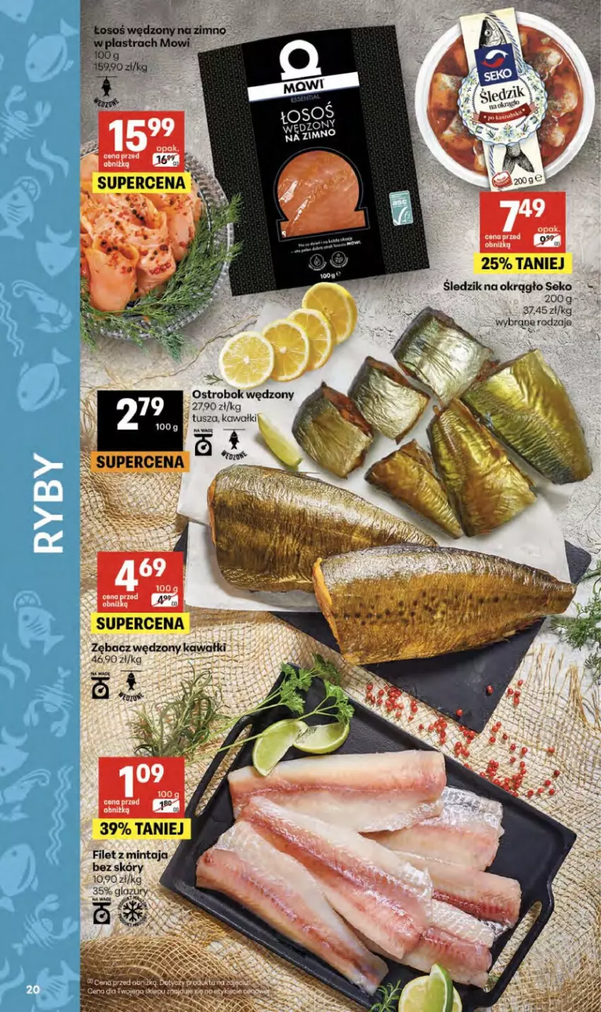 Gazetka promocyjna Delikatesy Centrum - Franczyza DC15 Czwartek - ważna 09.04 do 15.04.2026 - strona 20 - produkty: Kawa, Lazur, Mintaj, SEKO, Tusz, Wagi