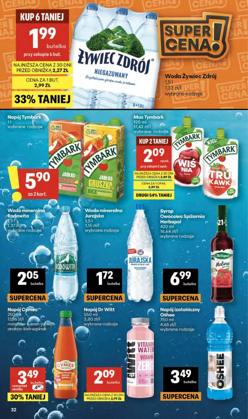 Gazetka promocyjna Delikatesy Centrum - Franczyza DC15 Czwartek - ważna 09.04 do 15.04.2026 - strona 32 - produkty: Ananas, Asus, Kiwi, LG, Napój, Szpinak