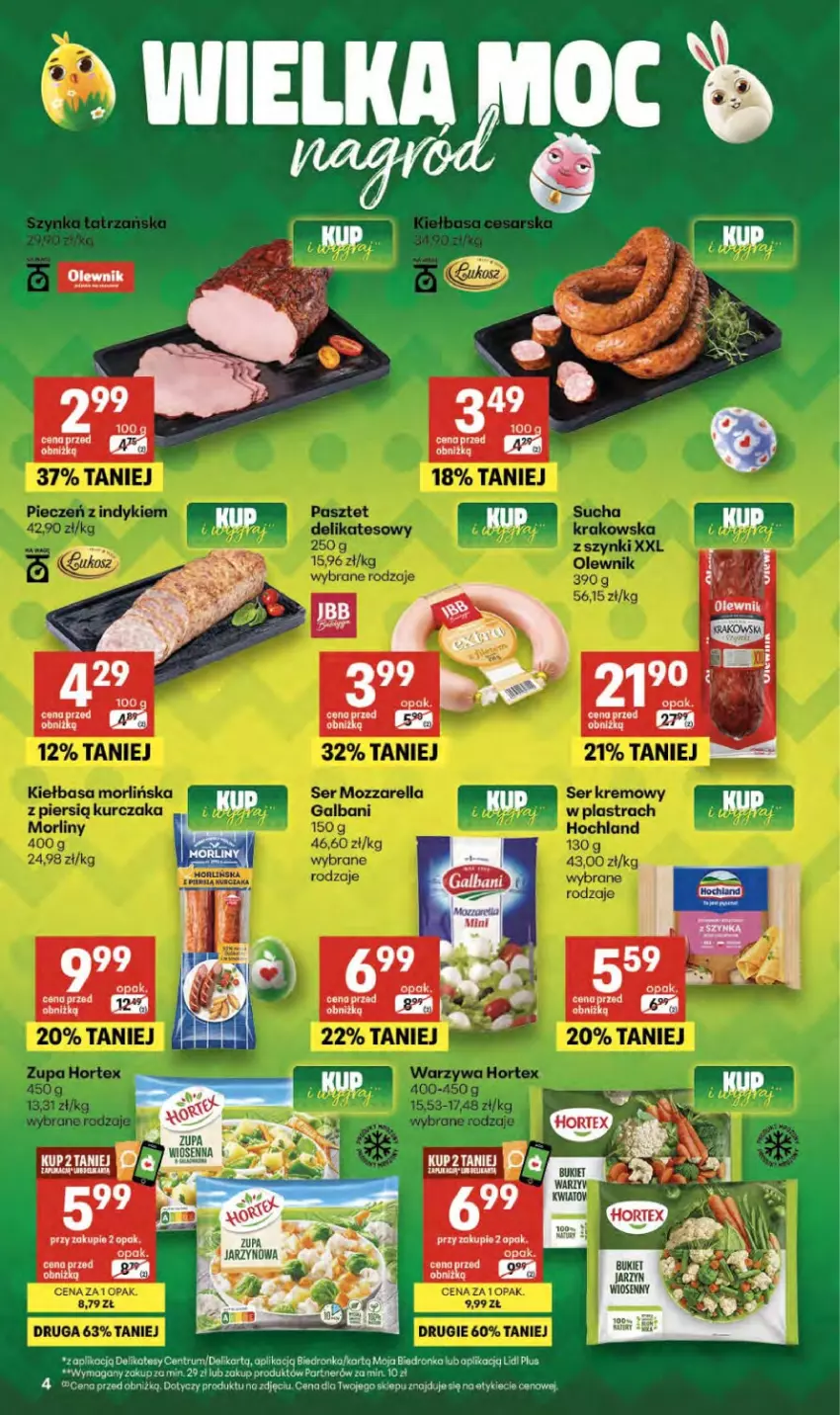 Gazetka promocyjna Delikatesy Centrum - Franczyza DC15 Czwartek - ważna 09.04 do 15.04.2026 - strona 4 - produkty: Fa, Koc, Olewnik