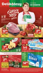 Gazetka promocyjna Delikatesy Centrum - Franczyza DC15 Czwartek - Gazetka - ważna od 15.04 do 15.04.2026 - strona 1 - produkty: Piwa, Piwo, Piec, Ser, Rum, Koc, Gra, Papier, Rama, Big Milk, Dron, Lion, Lody, Gouda, Jabłka