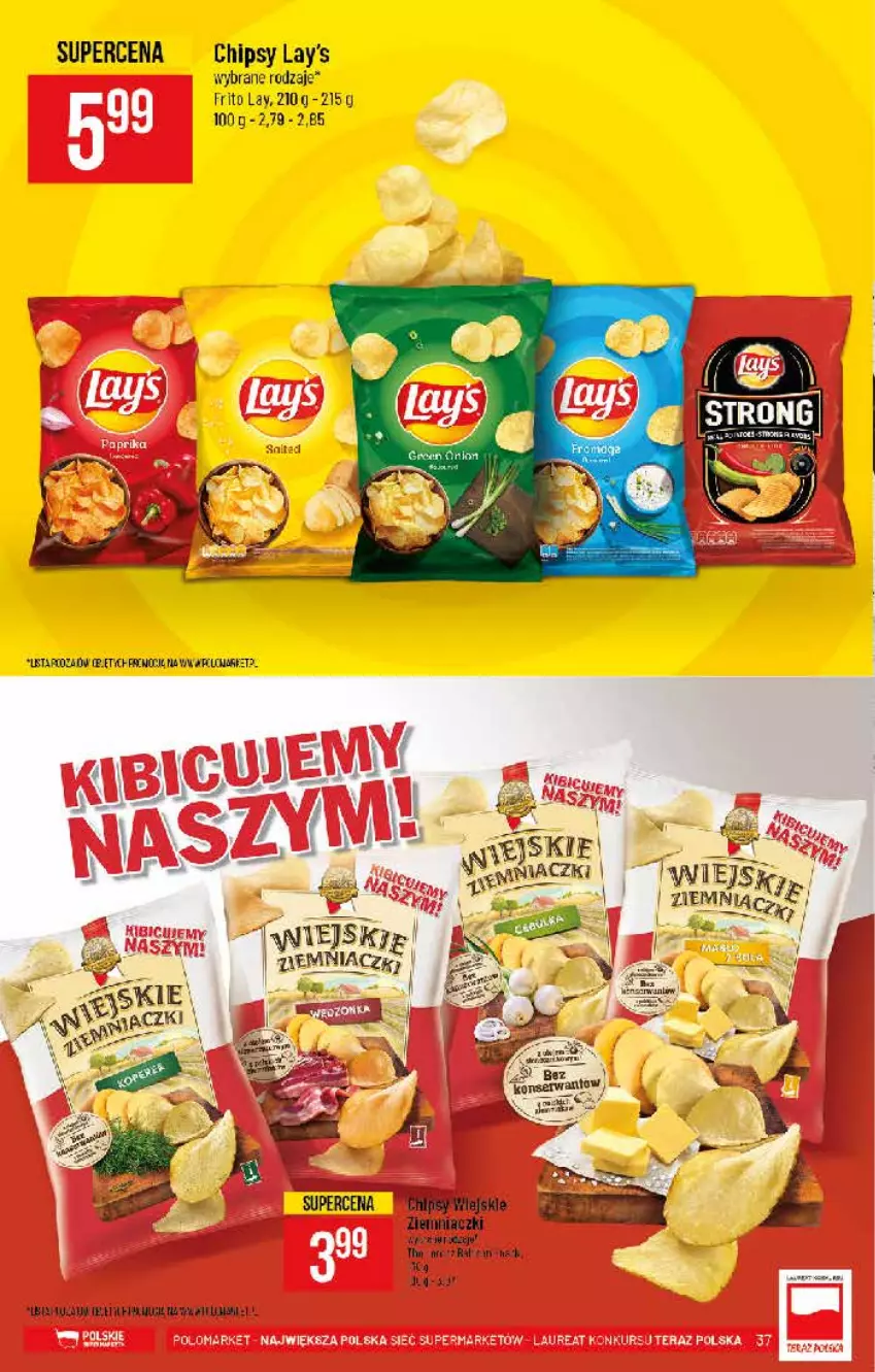 Gazetka promocyjna PoloMarket - Gazetka pomocyjna - ważna 16.06 do 22.06.2021 - strona 37 - produkty: BIC, Chipsy