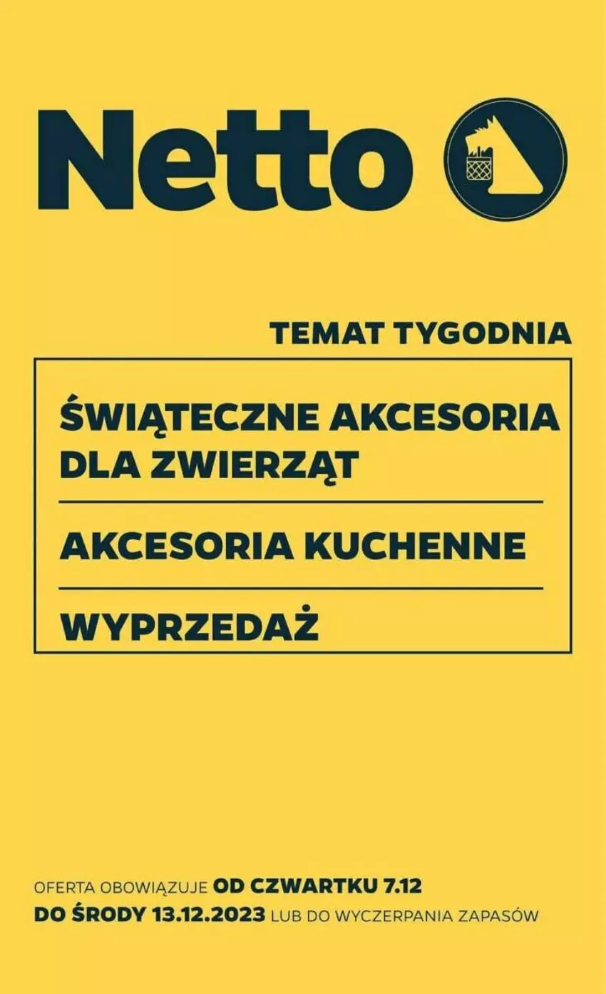 Gazetka promocyjna Netto - ważna 07.12 do 13.12.2023 - strona 1