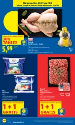Gazetka promocyjna Lidl - Lidl w Kielcach - Gazetka - ważna od 07.02 do 07.02.2026 - strona 4 - produkty: Mozzarella, Kurczak, Mięso mielone, Gra, Tusz, Pilos, Mięso