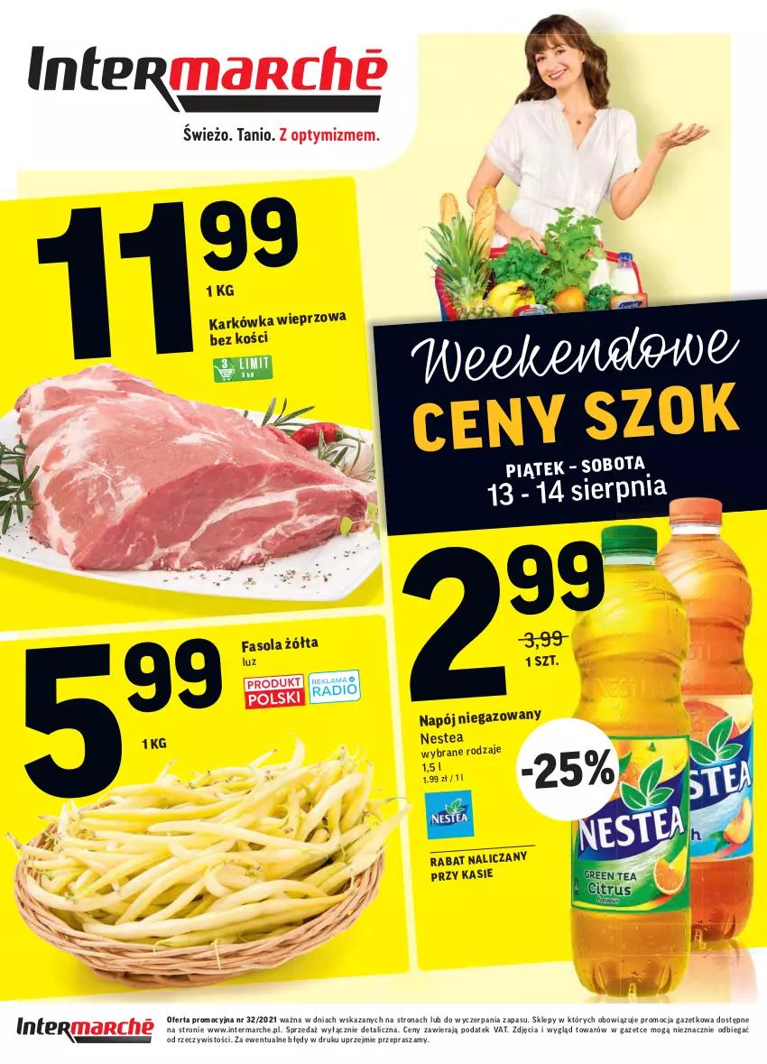 Gazetka promocyjna Intermarche - Gazetka promocyjna - ważna 10.08 do 16.08.2021 - strona 40 - produkty: Fa, Napój