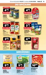 Gazetka promocyjna Netto - Artykuły spożywcze - Gazetka - ważna od 21.09 do 21.09.2024 - strona 15 - produkty: Makaron, Sos, Ryż, Kucharek, Papryka, Dr. Oetker, Pizza, Spaghetti, Przyprawa uniwersalna, Papryka jalapeño, Ryż biały, Szpinak, Hortex