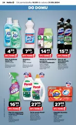 Gazetka promocyjna Netto - Artykuły spożywcze - Gazetka - ważna od 21.09 do 21.09.2024 - strona 24 - produkty: Domestos, Air Wick, Persil, Cillit Bang, Vizir, Płyn do płukania, Płyn do wc, Kapsułki do prania