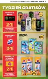 Gazetka promocyjna Netto - Artykuły spożywcze - Gazetka - ważna od 21.09 do 21.09.2024 - strona 7 - produkty: Domestos, Gra, Zawieszka do wc, Napoje, Przysmaki