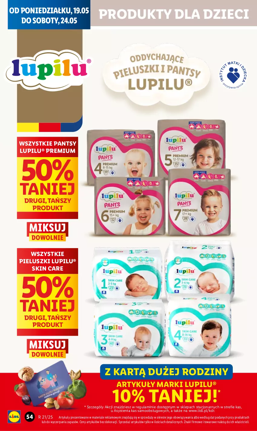 Gazetka promocyjna Lidl - GAZETKA - ważna 19.05 do 21.05.2025 - strona 62 - produkty: Dzieci