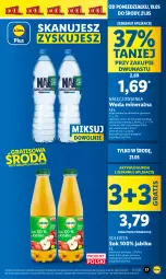 Gazetka promocyjna Lidl - GAZETKA - Gazetka - ważna od 21.05 do 21.05.2025 - strona 19 - produkty: Nałęczowianka, Sok, Gra, Woda mineralna, Woda
