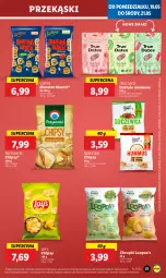 Gazetka promocyjna Lidl - GAZETKA - Gazetka - ważna od 21.05 do 21.05.2025 - strona 59 - produkty: Hummus, Mus, Chipsy, Daktyle, Chrupki, Przysnacki, Lorenz, Monster Munch, Lay’s, Melon