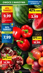 Gazetka promocyjna Lidl - GAZETKA - Gazetka - ważna od 21.05 do 21.05.2025 - strona 9 - produkty: Warzywa, Gra, Papryka czerwona, Papryka, Granat, Owoce, Arbuz, Nektar