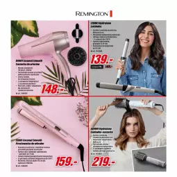 Gazetka promocyjna Media Markt - Gazetka Media Markt - Gazetka - ważna od 24.12 do 24.12.2021 - strona 7 - produkty: Sok, Remington, Lokówka, Cień, Prostownica do włosów, Tera, Grzałka, Suszarka, Odżywka, Kokos