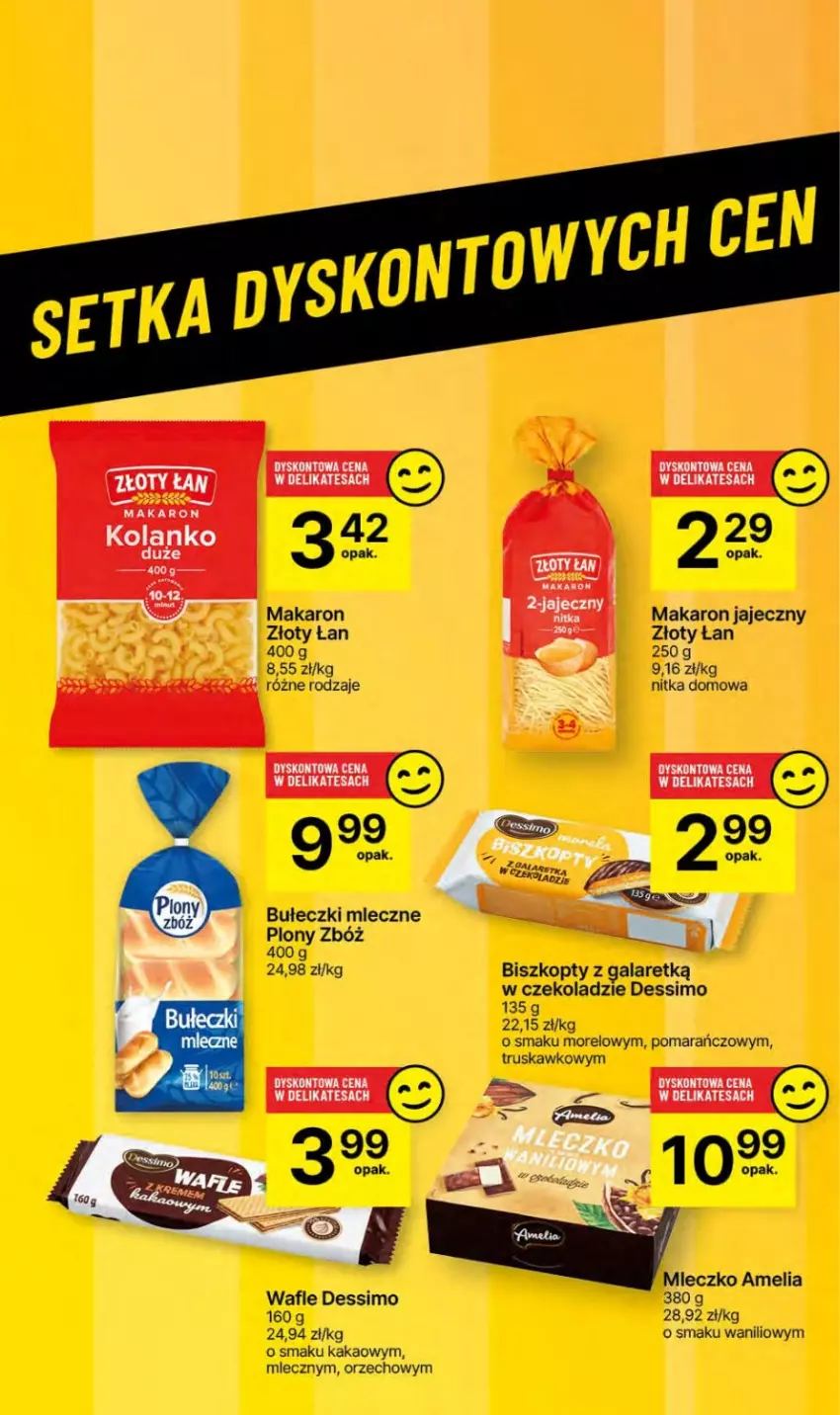 Gazetka promocyjna Delikatesy Centrum - NOWA GAZETKA Delikatesy Centrum od 4 stycznia! 4-10.01.2024 - ważna 04.01 do 10.01.2024 - strona 37 - produkty: Biszkopty, Bułeczki, Bułeczki mleczne, Gala, Kakao, Makaron, Mleczko, Wafle