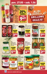 Gazetka promocyjna Aldi - Pełna oferta - Gazetka - ważna od 01.06 do 01.06.2024 - strona 8 - produkty: Sałatka, Ketchup, Prymat, Sos, Mus, Czosnek, Sałat, Buraki, Pudliszki, Grill, Kamis, Ole!, Pomidory, Musztarda