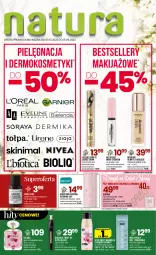 Gazetka promocyjna Drogerie Natura - Gazetka Drogerie Natura - Gazetka - ważna od 15.05 do 15.05.2023 - strona 1 - produkty: Woda perfumowana, Makijaż, Escada, Ser, Rum, Podkład do twarzy, Eveline, Perfum, Pasta do zębów, KOBO, Tusz, Lack, Serum, Perła, Kolczyki, Always, Bourjois, Acana, Woda, Bransoletka, Olej, Podkład, Fa