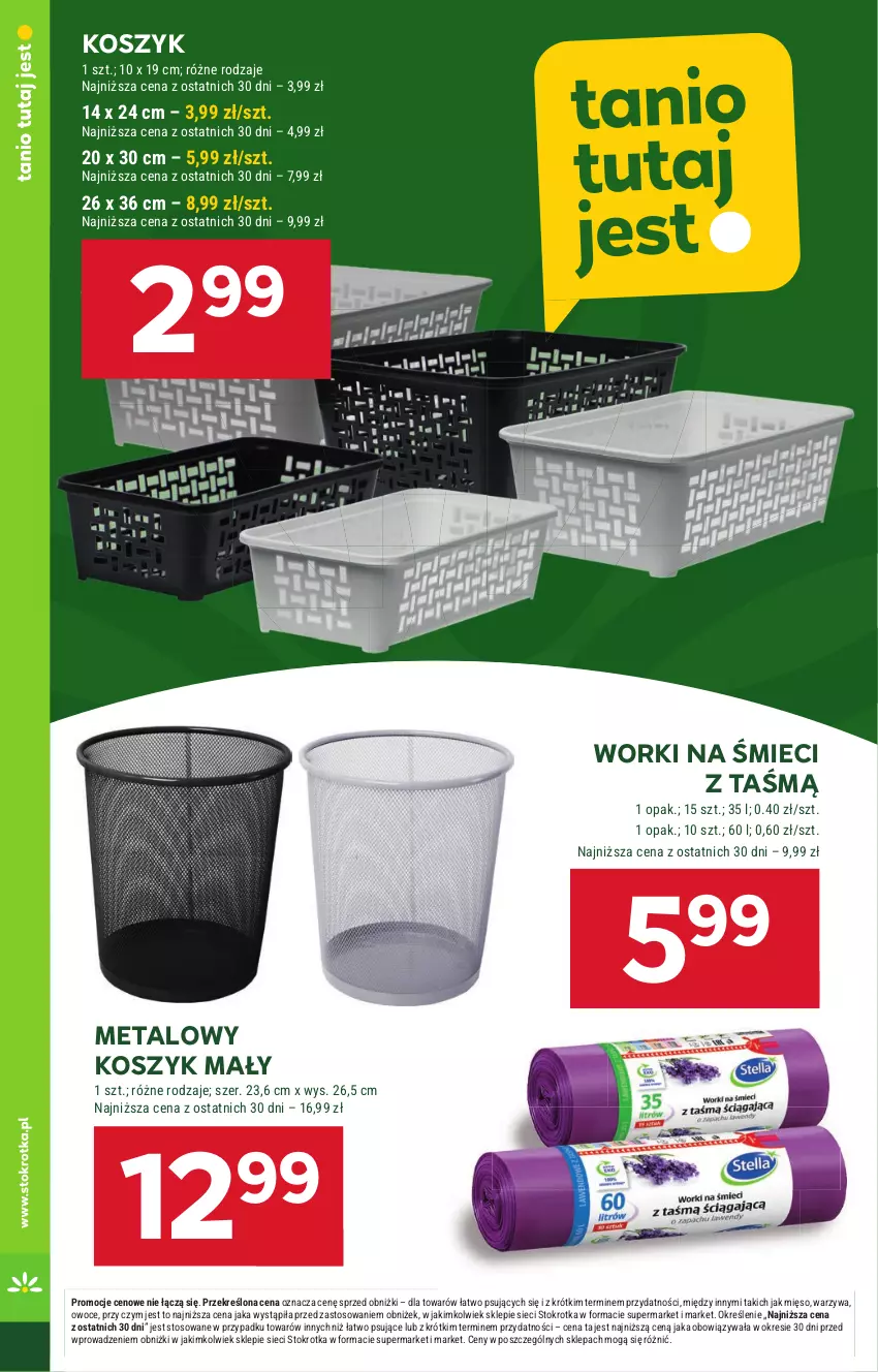 Gazetka promocyjna Stokrotka - Supermarket - ważna 29.08 do 04.09.2024 - strona 30 - produkty: Ananas, Jogurt, Jogurt naturalny, Kosz, Lodówka, Mleko, Mlekovita, Owoce, Piątnica, Ser, Serek, Serek homogenizowany, Serek wiejski, Top, Twaróg, Twaróg półtłusty, Warzywa, Worki na śmiec, Worki na śmieci