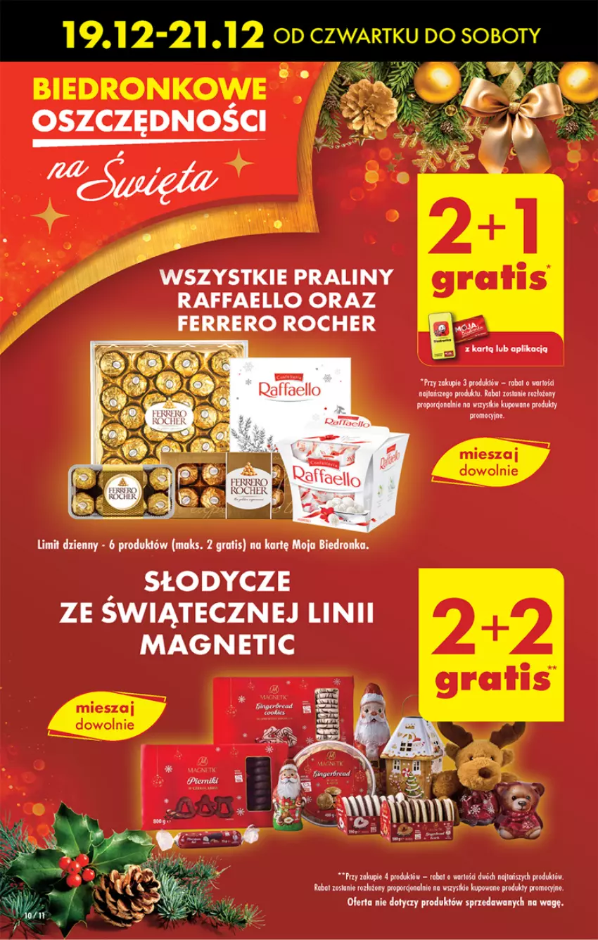 Gazetka promocyjna Biedronka - Od czwartku - ważna 19.12 do 25.12.2024 - strona 10 - produkty: Dron, Fa, Ferrero, Ferrero Rocher, Gra, Por, Praliny, Raffaello