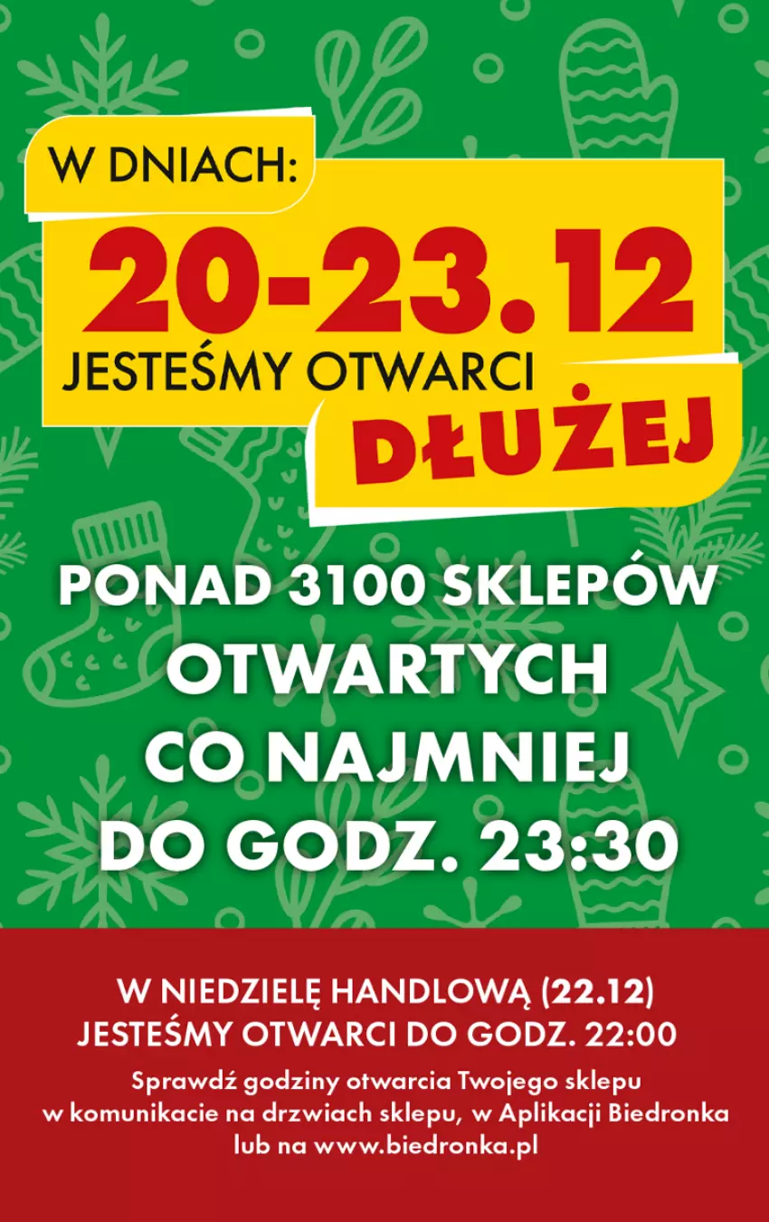 Gazetka promocyjna Biedronka - Od czwartku - ważna 19.12 do 25.12.2024 - strona 16 - produkty: Dron, Drzwi