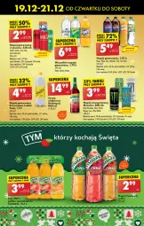 Gazetka promocyjna Biedronka - Od czwartku - Gazetka - ważna od 25.12 do 25.12.2024 - strona 65 - produkty: 7up, Mirinda, Napoje, Pepsi, Napój gazowany, Fanta, Sprite, Mango, Napój, Fa