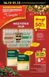 Gazetka promocyjna Biedronka - Od czwartku - Gazetka - ważna od 25.12 do 25.12.2024 - strona 8 - produkty: Ser, Puf, Jaja, Dron, Podlaski, Gouda