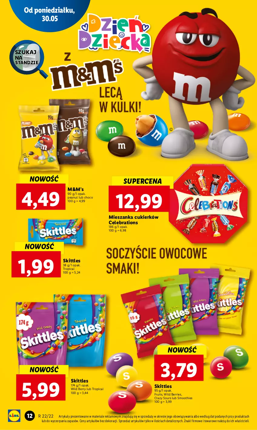 Gazetka promocyjna Lidl - GAZETKA - ważna 30.05 do 01.06.2022 - strona 12 - produkty: Cukier, Smoothie, Tropical