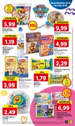 Gazetka promocyjna Lidl - GAZETKA - Gazetka - ważna od 01.06 do 01.06.2022 - strona 15 - produkty: Makaron, Chipicao, Inka, Wafelek, Croissant, Lody, Wata cukrowa, Dzieci, Woda mineralna, Pastylki, Woda, Kakao, Psi Patrol, Babeczki