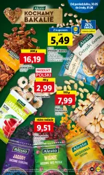 Gazetka promocyjna Lidl - GAZETKA - Gazetka - ważna od 01.06 do 01.06.2022 - strona 49 - produkty: Orzeszki, Migdały, Jagody, Chipsy, Owoce, Orzeszki ziemne, Owoce suszone