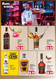 Gazetka promocyjna Kaufland - Barek Kauflandu - Gazetka - ważna od 02.10 do 02.10.2024 - strona 6 - produkty: Ser, Rum, Gin, Captain Morgan, Bacardi, Brandy, Plantation