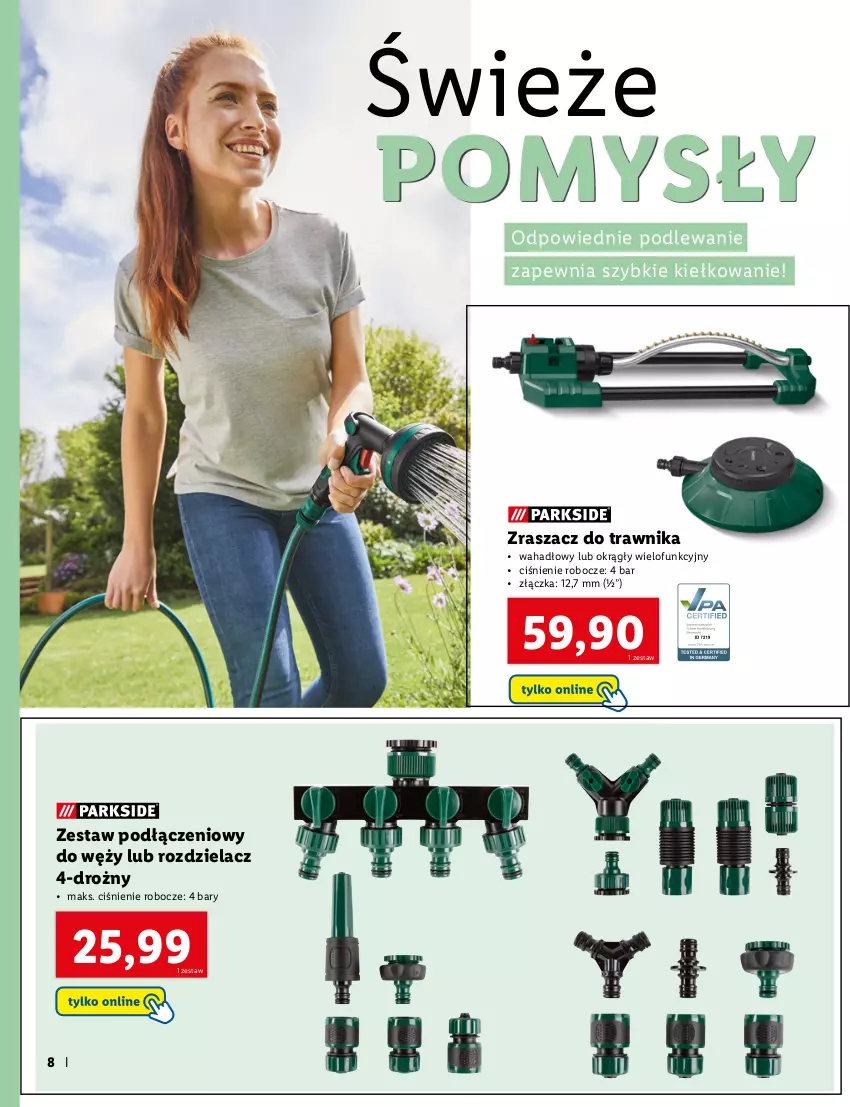 Gazetka promocyjna Lidl - KATALOG OGRÓD - ważna 07.03 do 03.04.2022 - strona 8 - produkty: Gra, Komputer, Kosz, LG, Por